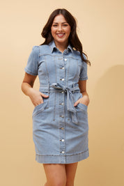 Auren Denim Dress