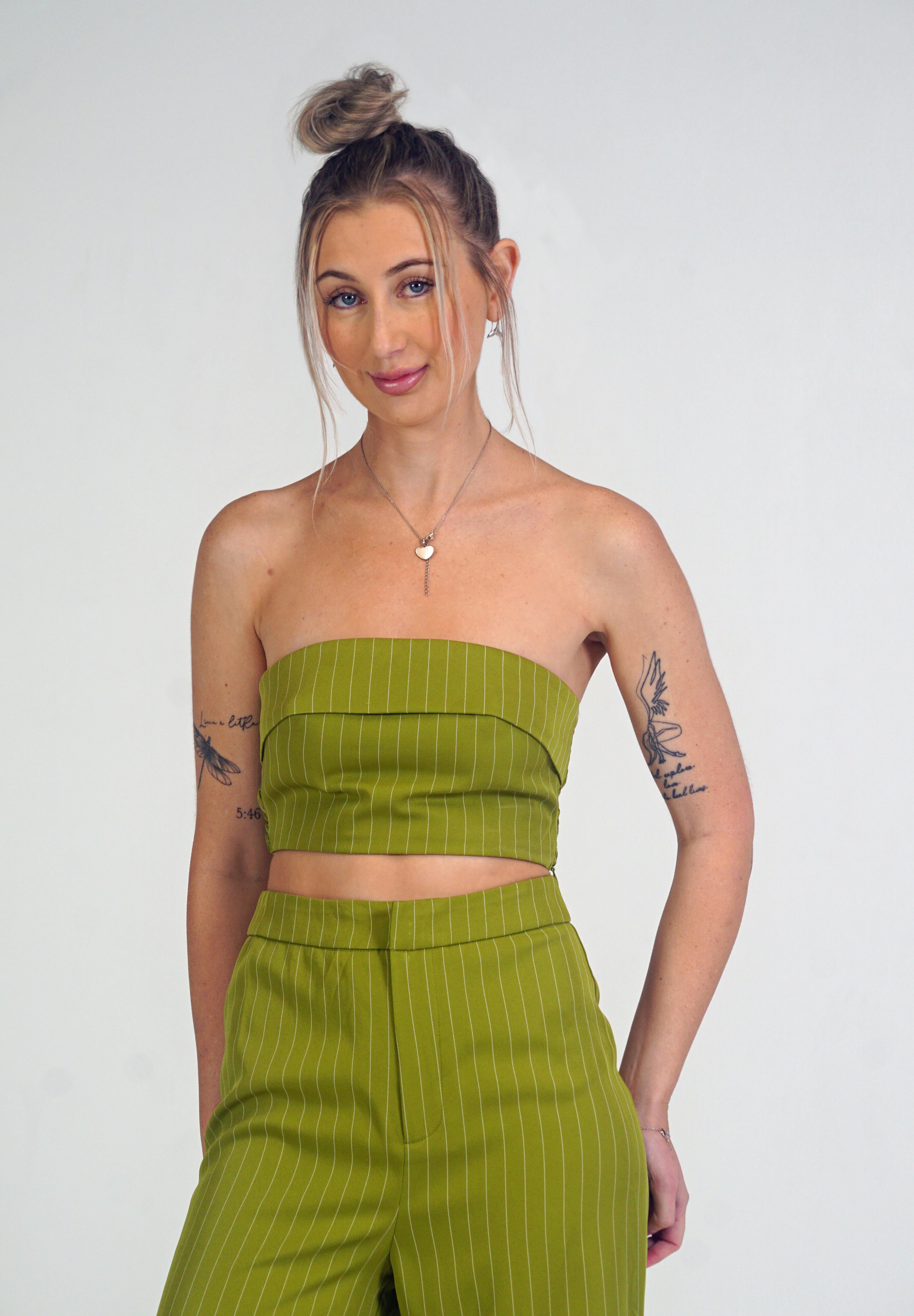 Mira Strapless Top