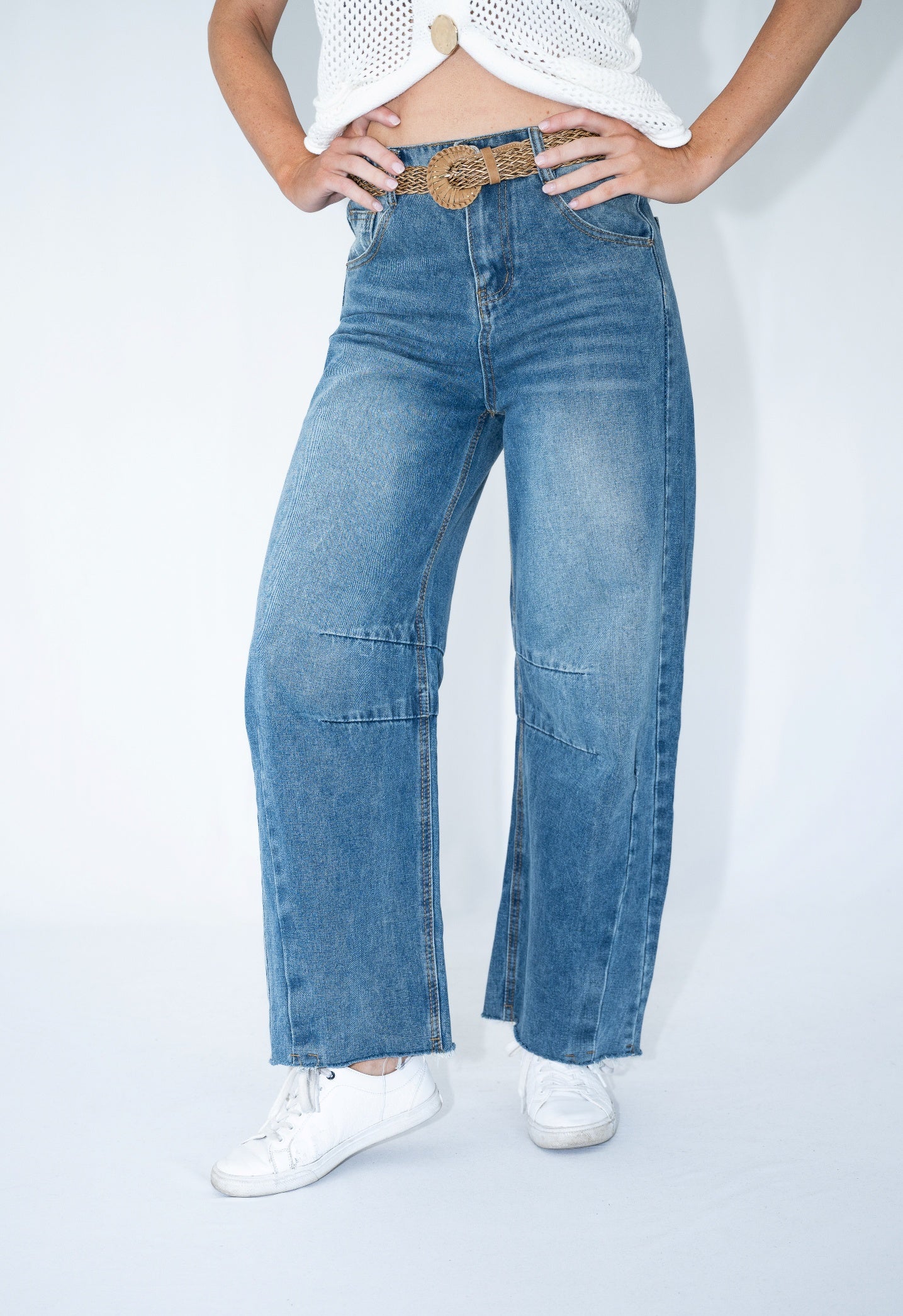 Tasha Barrel Jeans