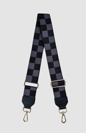 Shoulder Strap - Black Check