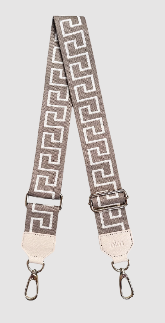 Shoulder Strap - Taupe/Crème Key