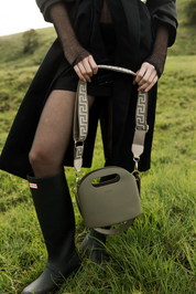 Shoulder Strap - Taupe/Crème Key