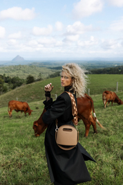 Shoulder Strap - Cocoa Check
