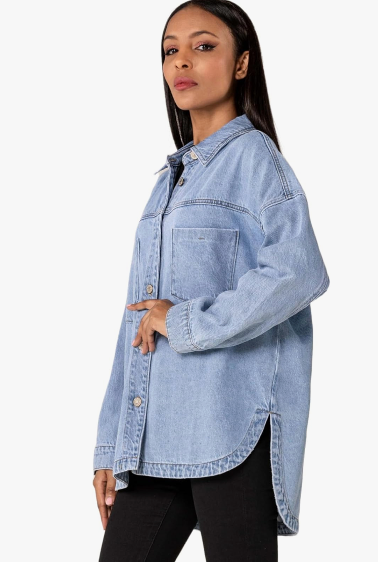 Nina Oversized Denim Jacket