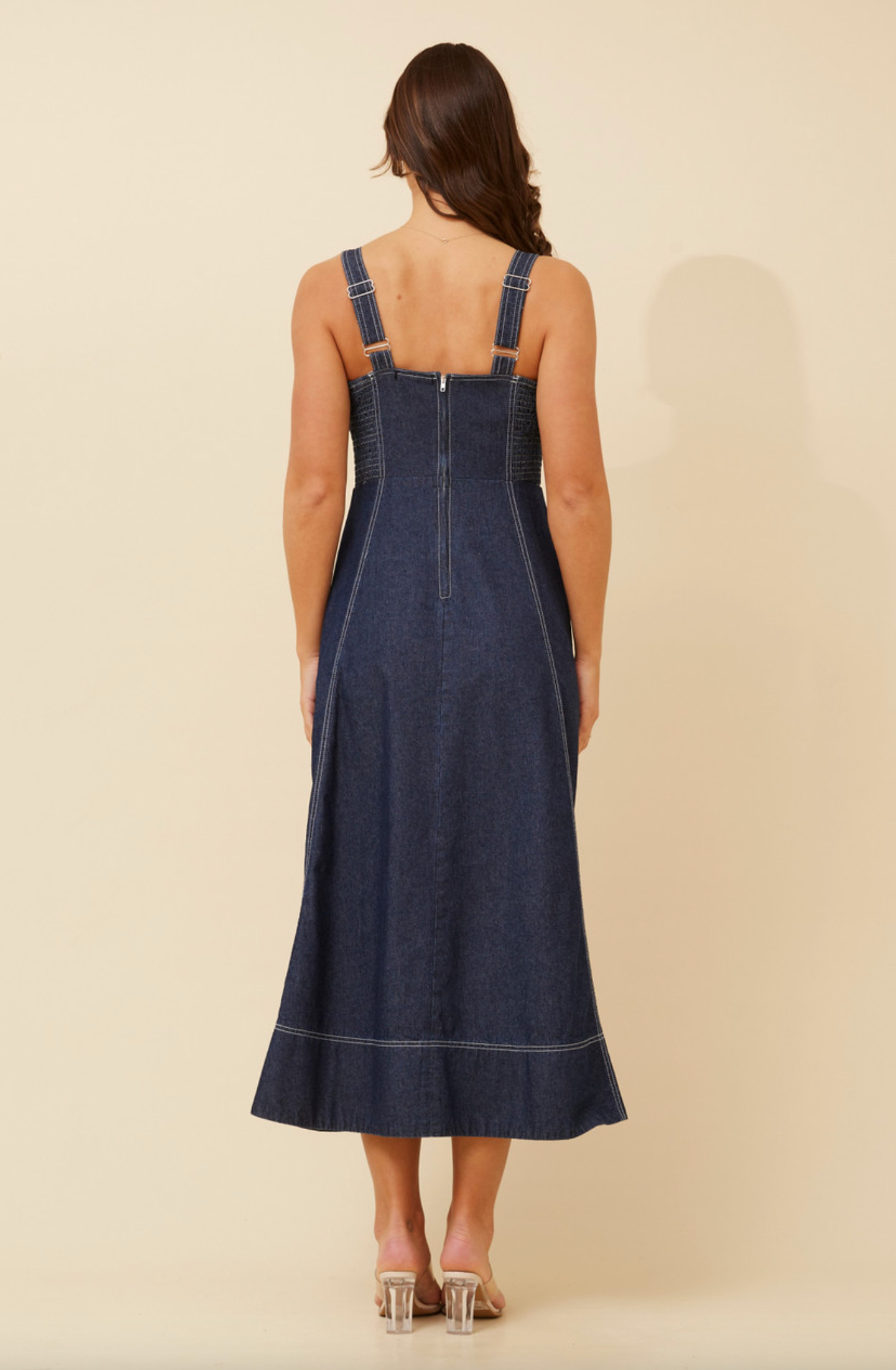 Susie Denim Midi Dress