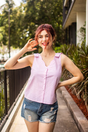 Lila Top