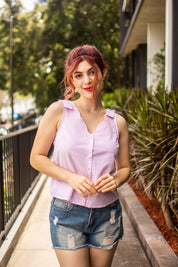 Lila Top