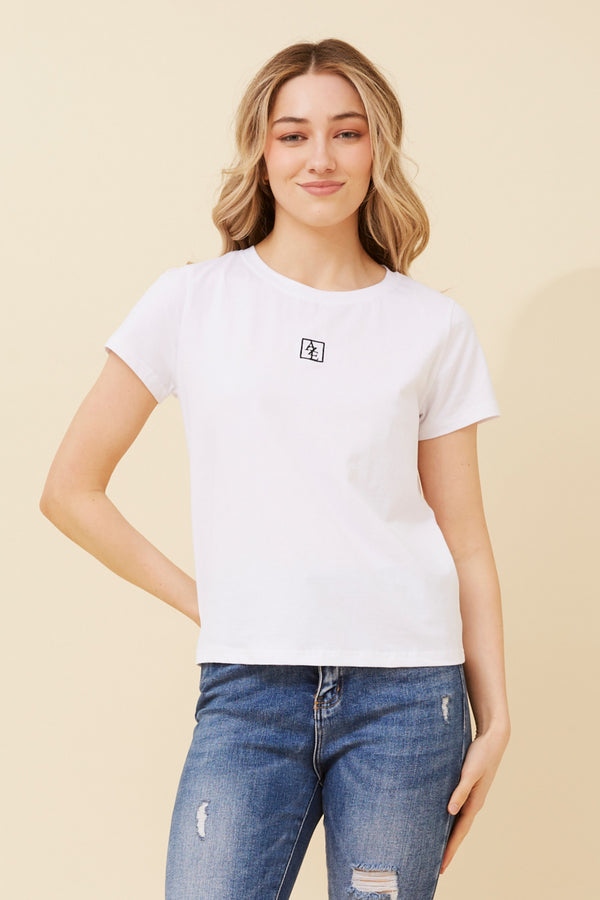 White AZE Top