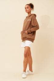 Lila Hoodie - Toffee