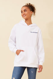Lila Hoodie - White