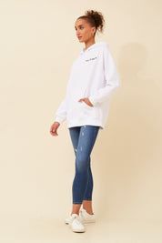 Lila Hoodie - White