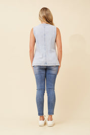 Lucia Denim Top