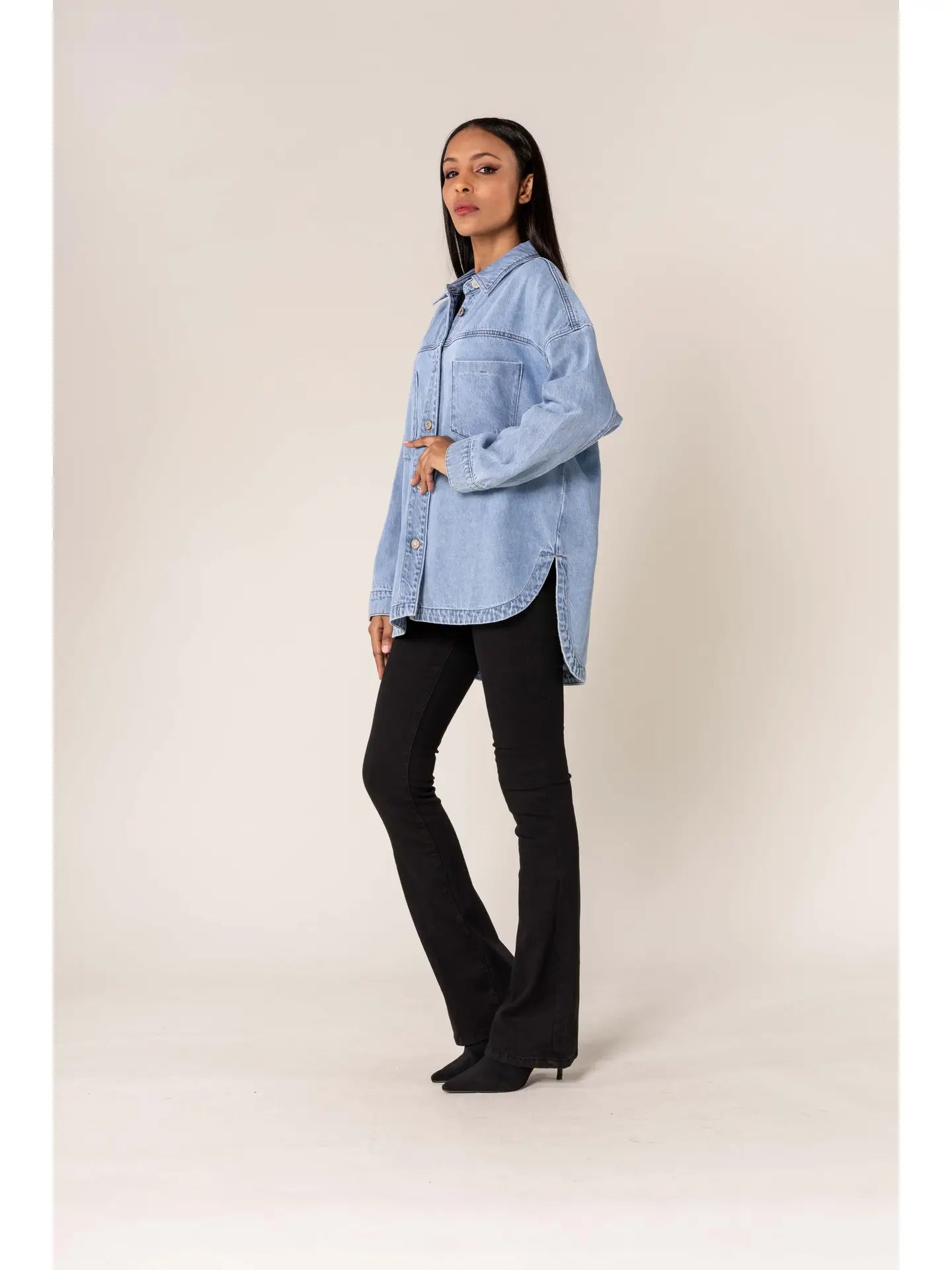 Nina Oversized Denim Jacket