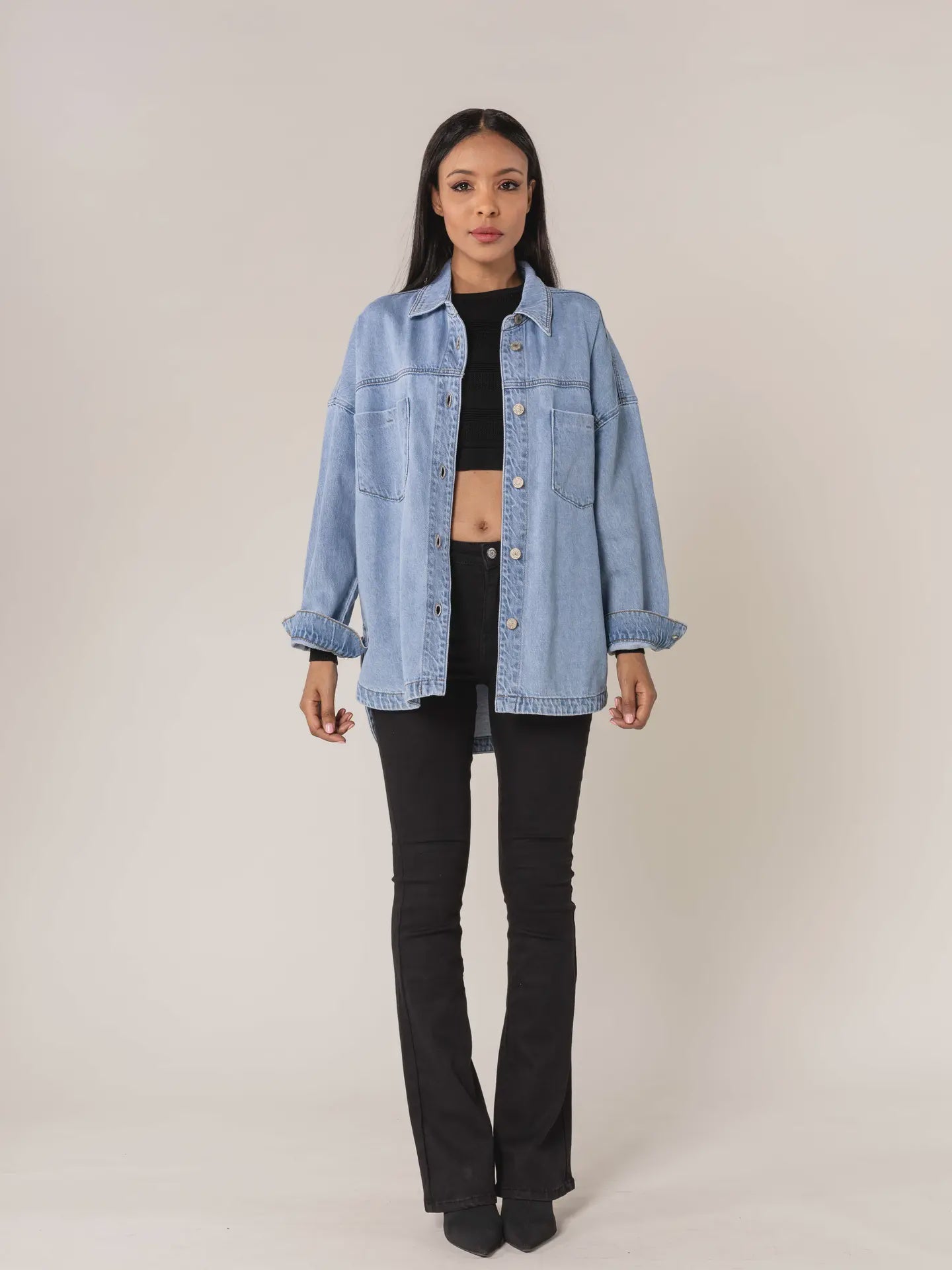Nina Oversized Denim Jacket