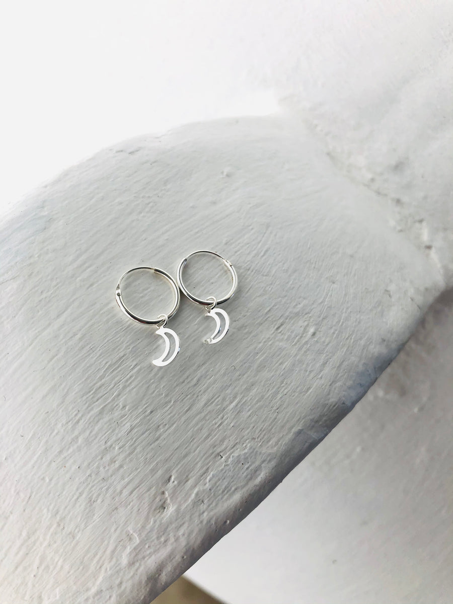 Moon Dancer Earrings Silver 925