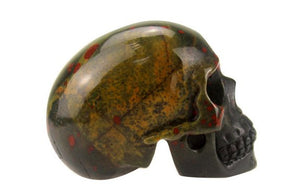 INDIAN AGATE CRYSTAL SKULL