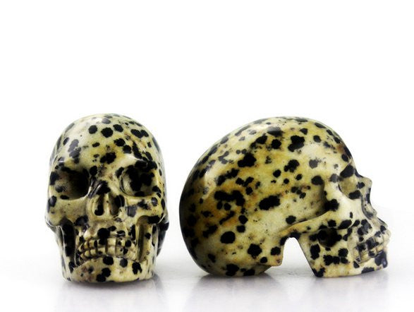 LEOPARD JASPER CRYSTAL SKULL