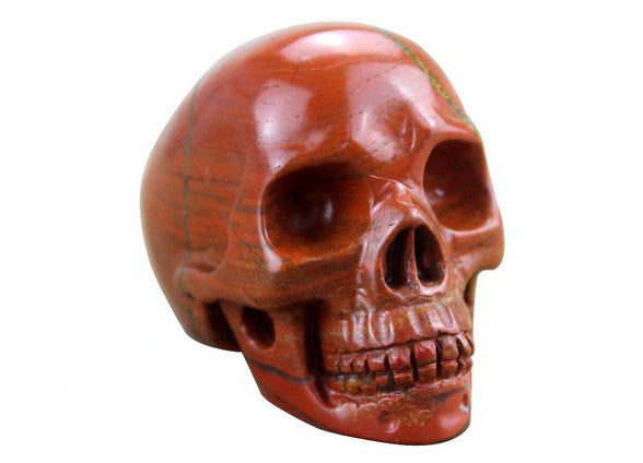 RED JASPER CRYSTALL SKULL