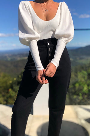 Victoria’s Bodysuit White