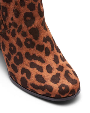 Hoxton leopard boots